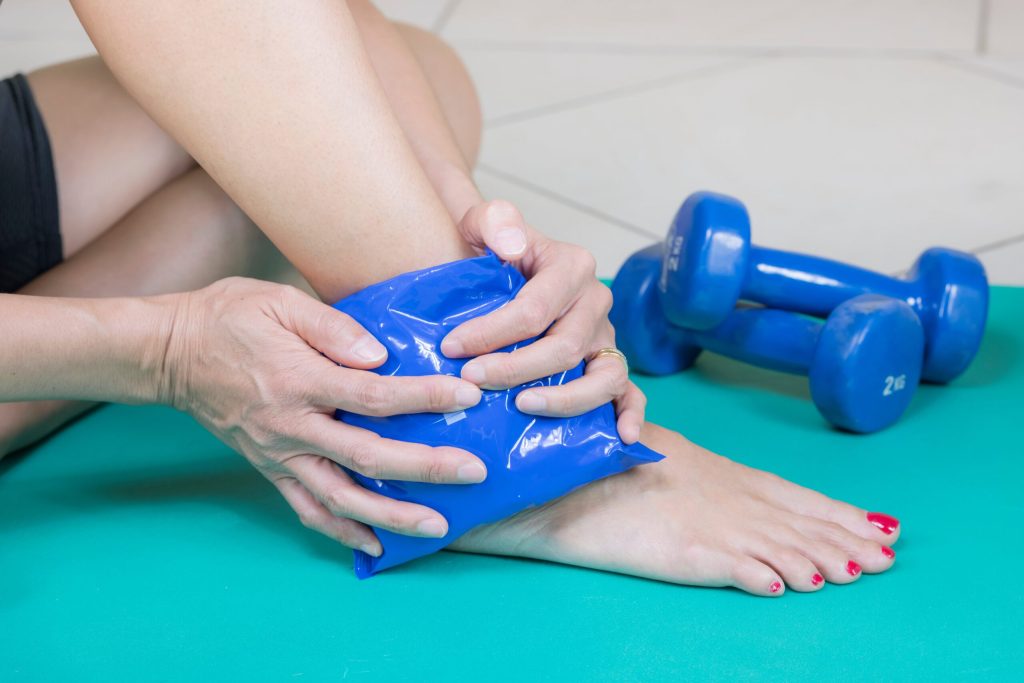 Sprained Ankle Heat or Ice? Rehab 49
